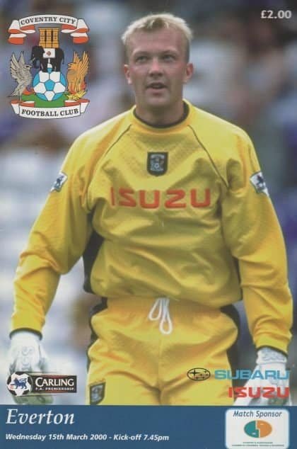 Coventry City v Everton 15-Mar-2000
