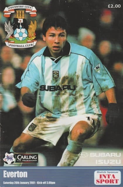 Coventry City v Everton 20-Jan-2001