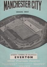 Manchester City v Everton 11-Mar-1961