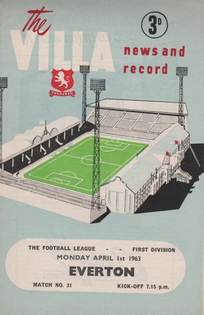 Aston Villa v Everton 01-Apr-1963