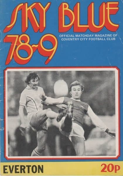 Coventry City v Everton 23-Dec-1978