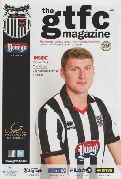 Grimsby Town v Forest Green Rovers  08-Sep-2012