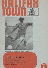 Halifax Town v Frickley Colliery  24-Nov-1973