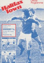 Halifax Town v Grimsby Town 26-Aug-1978