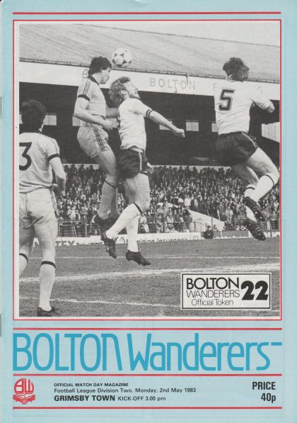 Bolton Wanderers v Grimsby Town 02-May-1983