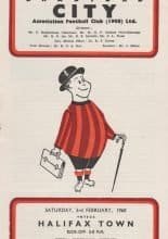 Bradford City v Halifax Town 03-Feb-1968