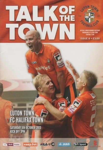 Luton Town v FC Halifax Town 05-Oct-2013