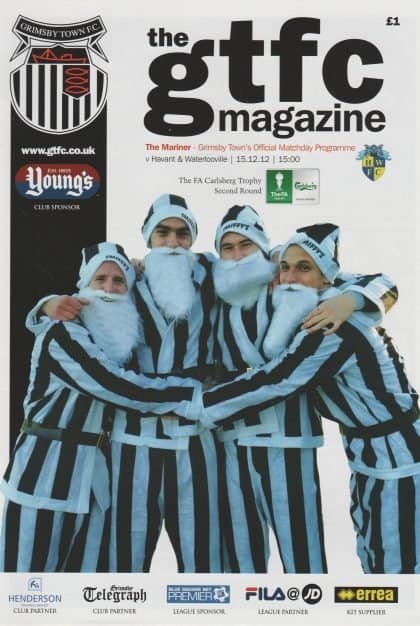 Grimsby Town v Havant & Waterlooville  15-Dec-2012