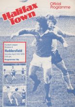 Halifax Town v Huddersfield Town  14-Apr-1979