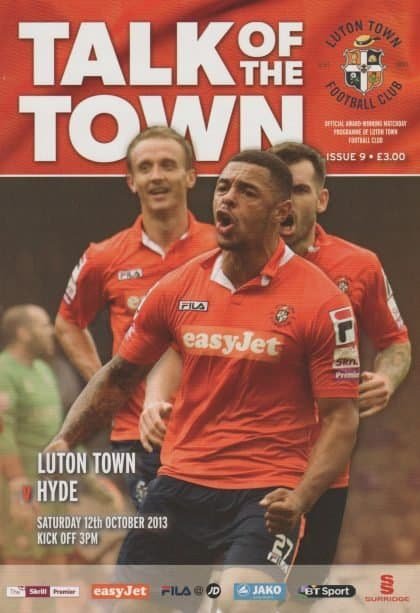 Luton Town v Hyde United  12-Oct-2013