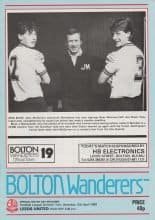 Bolton Wanderers v Leeds United 02-Apr-1983