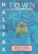 Halifax Town v Lincoln City  16-Feb-1993