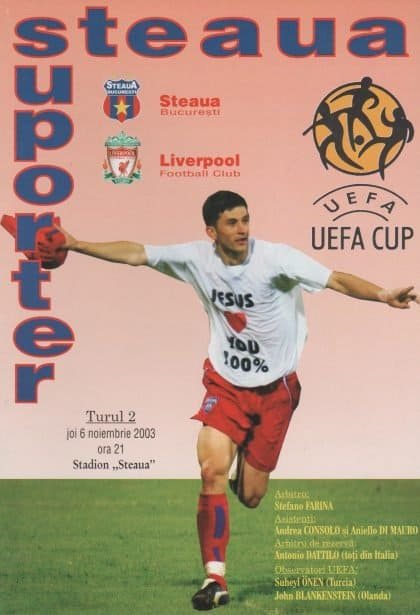 Steaua Bucharest v Liverpool  06-Nov-2003
