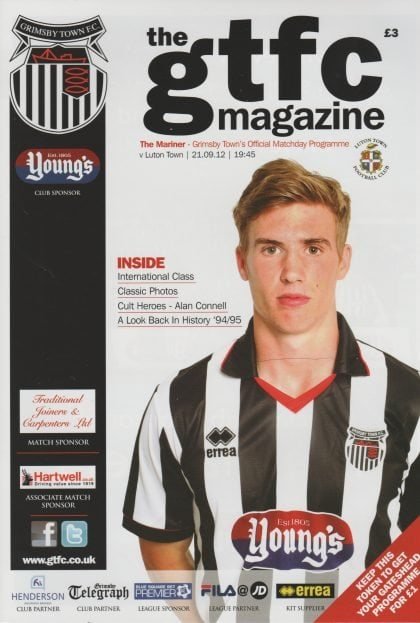 Grimsby Town v Luton Town 21-Sep-2012