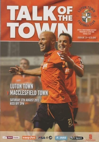 Luton Town v Macclesfield Town  17-Aug-2013