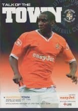 Luton Town v Mansfield Town  11-Aug-2009
