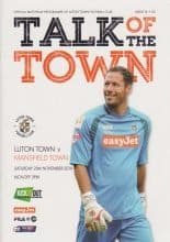 Luton Town v Mansfield Town  29-Nov-2014