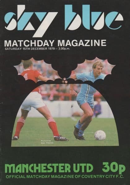 Coventry City v Manchester United 15-Dec-1979