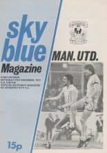 Coventry City v Manchester United 31-Dec-1977