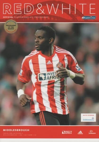 Sunderland v Middlesbrough 30-Oct-2012