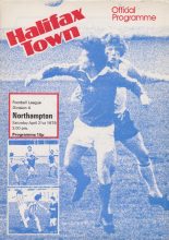 Halifax Town v Northampton Town  21-Apr-1979