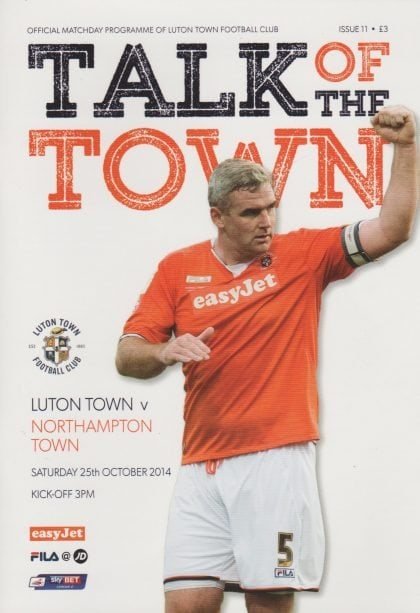 Luton Town v Northampton Town 25-Oct-2014