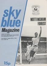 Coventry City v Nottingham Forest 22-Apr-1978