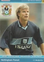 Coventry City v Nottingham Forest 27-Aug-2001