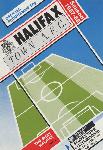 Halifax Town v Peterborough United 24-Oct-1987
