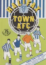 Halifax Town v Preston North End  07-Feb-1987
