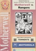 Motherwell v Glasgow Rangers 14-Feb-1998