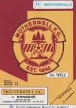 Motherwell v Glasgow Rangers 26-Apr-1994