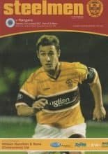 Motherwell v Glasgow Rangers 02-Jan-2007