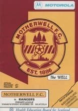 Motherwell v Glasgow Rangers 04-Dec-1993