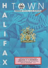 Halifax Town v Rochdale  06-Feb-1993