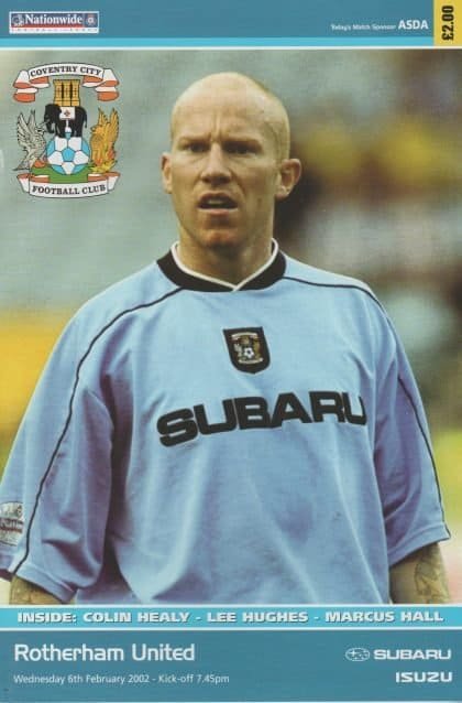 Coventry City v Rotherham United 06-Feb-2002