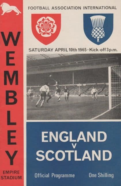 England v Scotland 10-Apr-1965