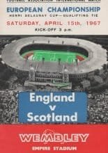 England v Scotland 15-Apr-1967