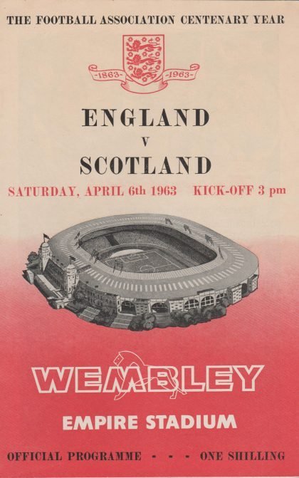 England v Scotland  06-Apr-1963