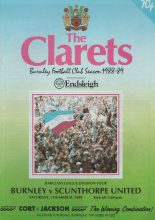 Burnley v Scunthorpe United 11-Mar-1989