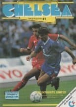 Chelsea v Scunthorpe United  12-Oct-1988