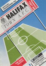 Halifax Town v Scunthorpe United 12-Mar-1988