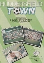 Huddersfield Town v Scunthorpe United 13-Dec-1988