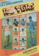 Doncaster Rovers v Scunthorpe United  13-Sep-1983