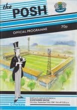 Peterborough United v Scunthorpe United  16-Sep-1989