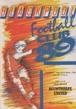 Blackpool v Scunthorpe United 19-Nov-1988
