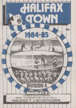 Halifax Town v Scunthorpe United 01-Feb-1985