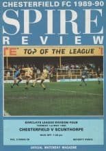 Chesterfield v Scunthorpe United 01-May-1990