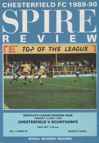 Chesterfield v Scunthorpe United 01-May-1990