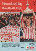 Lincoln City v Scunthorpe United 05-Oct-1988